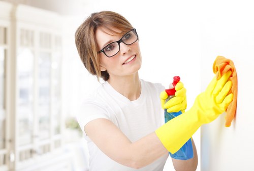 Professional office cleaning for a Chelsea workplace reception area