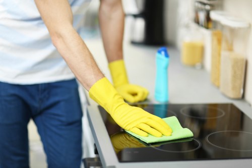 Deep cleaning details for a Chelsea kitchen and bathroom